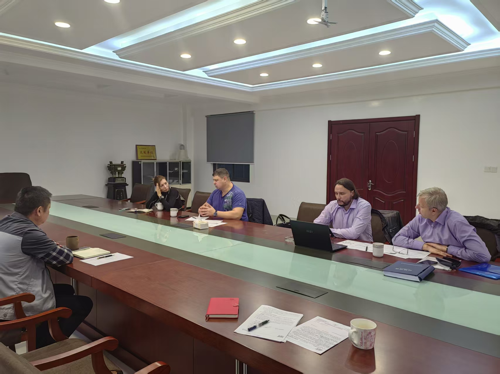 International customer meeting