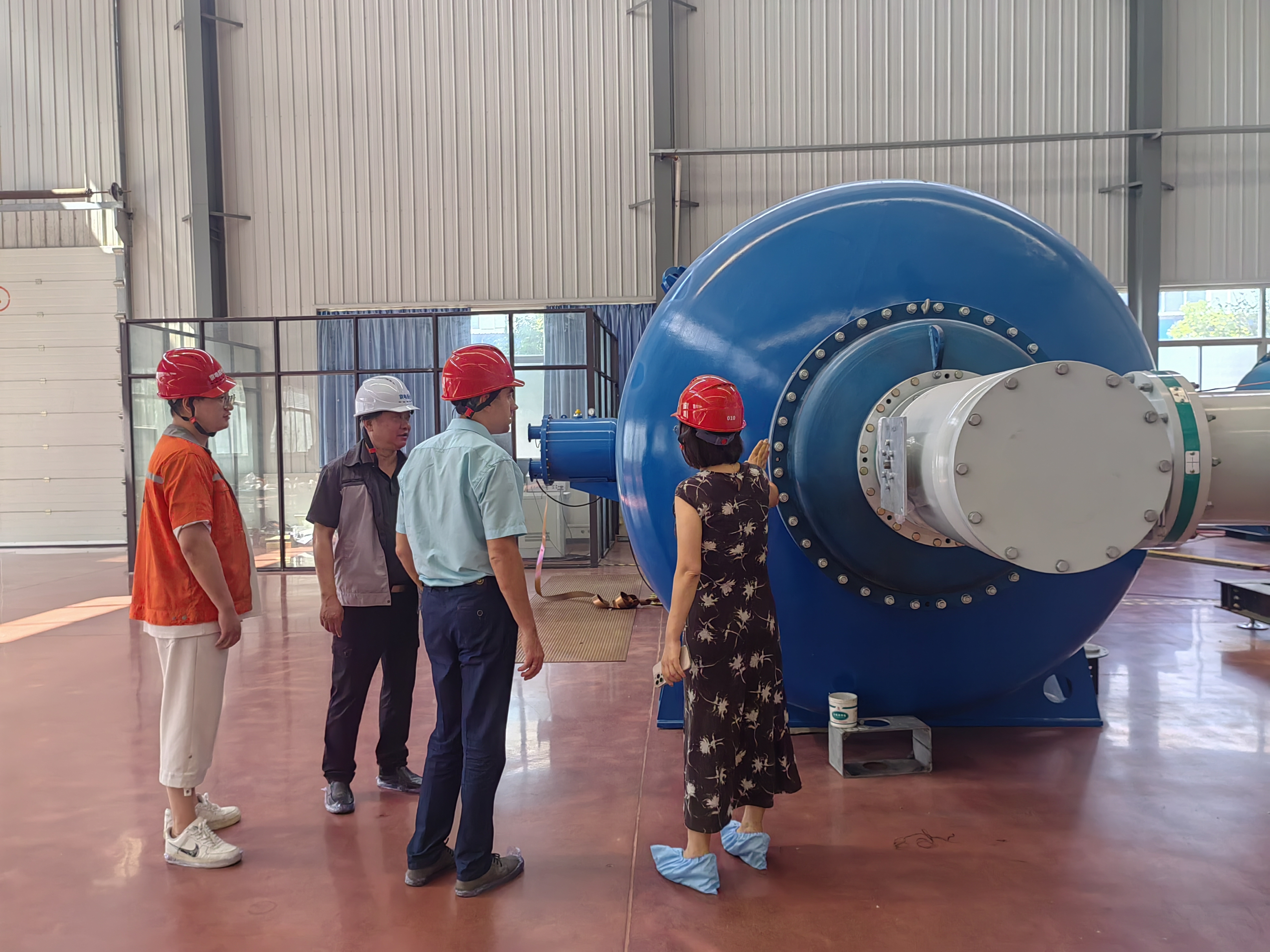 Workshop inspection with customer