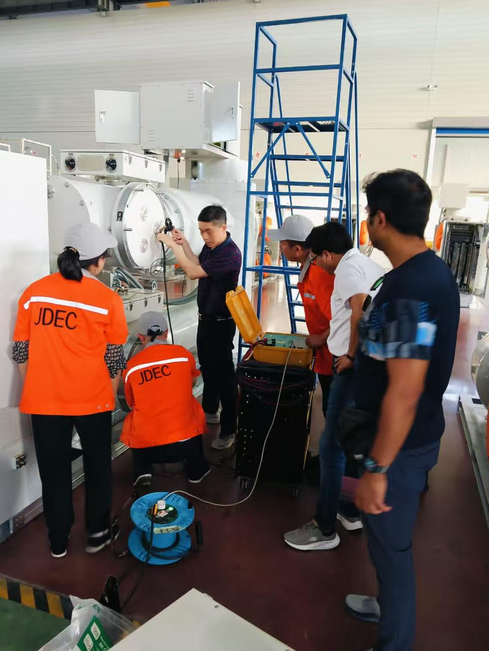 Customer witness testing in workshop