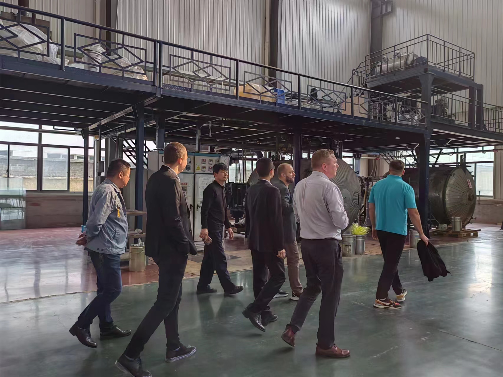 Customer factory tour